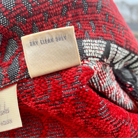 Vintage Studio Works Women’s Jacket~Size 2XL~Patterned Lightweight~Red/Black EUC - Picture 14 of 16